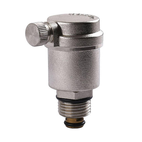 Воздухоотводчик автоматический + клапан Solomon 1/2" NICKEL NR-5049 ...