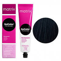 Крем-краска для волос Matrix Socolor Beauty №2N Натуральный черный 90 мл (192L')