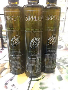 Грецька Оливкова олія Sirreon Olive Farms Греція 500 мл