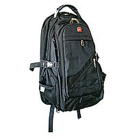Рюкзак туристический 8810 35л Черный рюкзак мужской, рюкзак городской для ноутбука с чехлом, баул (NS)