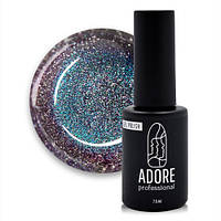 Гель-лак для нігтів ADORE Gel Polish Cat&apos;s Eye Z-02 Бірюзовий з фіолетовими переливами 7.5 мл