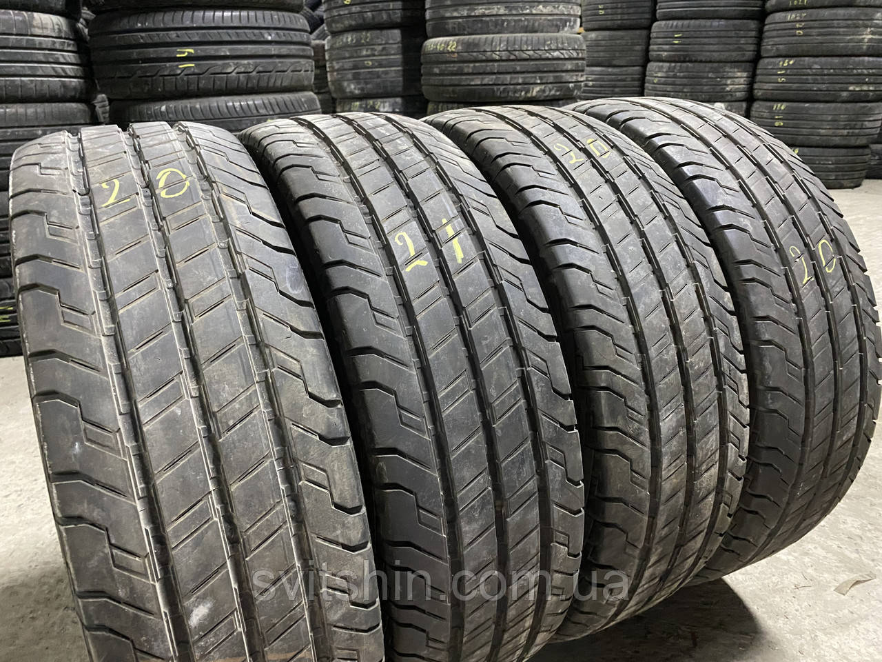 Літо 205/65R16C Continental ContiVanContact100 20.21рік 2/4шт, фото 1