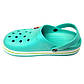Крокси дитячі сабо для дівчинки бірюзовий 3002-312, фото 3