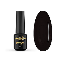 Основа камуфляжная для гель-лака VIBE Rubber Base Color №34 Black Magic 5 мл (18728L')