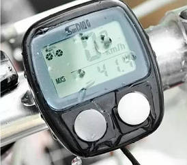 Велосипедний комп'ютер водостійкий SD-536B waterproof (14 функцій) Велокомп'ютер