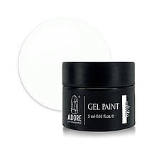 Гель-краска ADORE Gel Paint №01 White 5 мл (17913L')