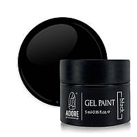 Гель-краска ADORE Gel Paint №02 Black 5 мл (17914L')