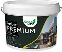 Резиновая акриловая краска с антикорроз. добавкой Green Line Universal Rubber Premium, 10 л