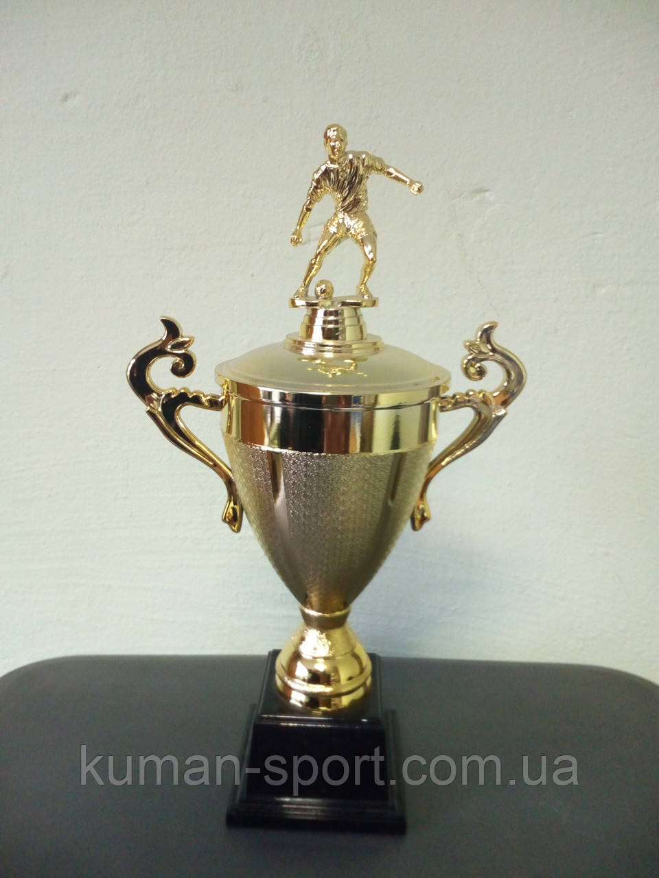 Кубок універсальний футболіст G (золото) Н — 32 см D — 110 мм