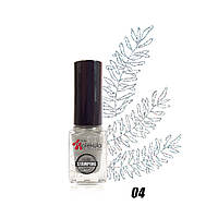 Лак для стемпінгу Molekula №04 Срібло 6 мл