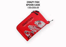 Гаманець для блешень 13х20х3 Crazy Fish Spoon Case (Red)