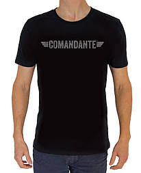 Футболка Comandante T-Shirt 100% коттон Чорний Розмір М