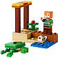 Lego Minecraft Черепашиний пляж 30432, фото 3