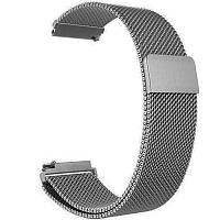 Ремешок Milanese Loop для Xiaomi Amazfit / Samsung 20 mm (Silver)