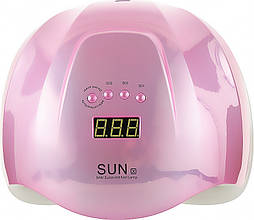 Лампа для манікюру Sun X 54W Mirror Pink 54W