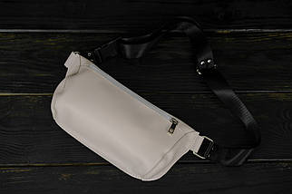 Жіноча сумка "Модель №70 міні" з фастексом з натуральної шкіри колір Пудра, фото 2