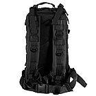 Рюкзак тактичний штурмовий Camo Assault 25л чорний, фото 7