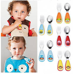 Ложка та вилка Skip Hop Zootensils Fork&Spoon