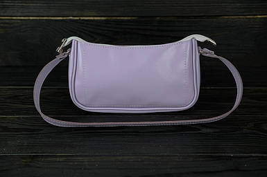 Жіноча шкіряна сумка Джулс, натуральна Гладка шкіра, колір Фіолетовий