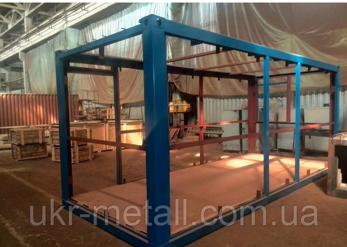 Металлический каркас для бытовки (ID#1627461698), цена: 3900 ₴, купить ...