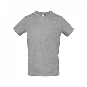 Чоловіча футболка сірий меланж B&C #E150