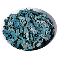 Щепа (тріска) декоративна кольорова GARDEN, 50л, синя з відтінком, квадратна, 886