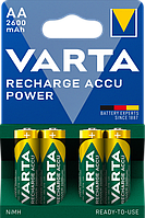 Аккумулятор AA Ni-MH 2600 мАh 1.2V VARTA RECHARGEABLE ACCU POWER BLI4