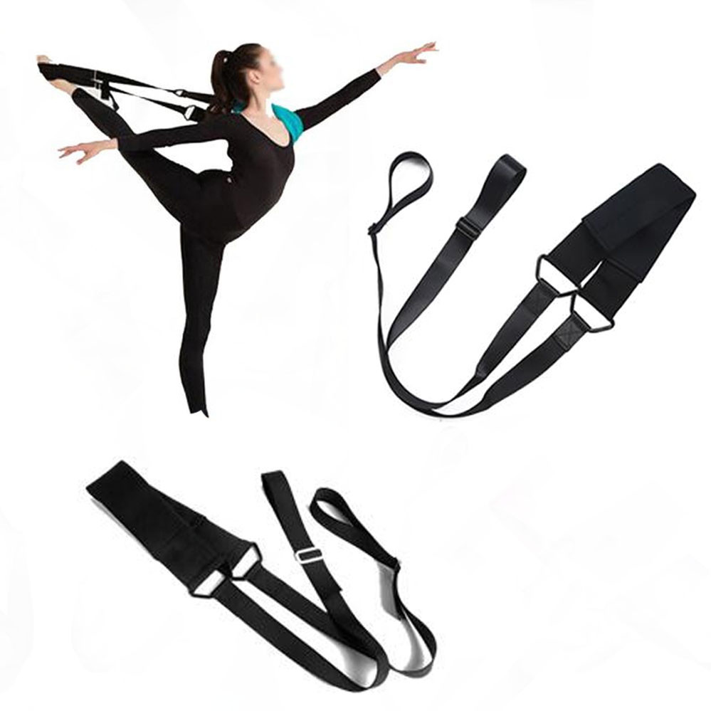 Гумка еспандер для розтяжки Stretching Trension Band з петлями гімнастика для ніг рук джгут стрічка для спорту