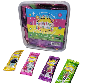 Стріляюча карамель Popping Candy with tattoo 100 шт