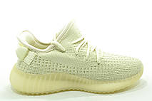 Кроссовки Yeezy Boost женские Изи Буст беж, фото 6