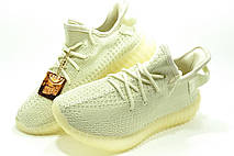 Кроссовки Yeezy Boost женские Изи Буст беж, фото 5