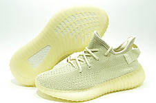 Кроссовки Yeezy Boost женские Изи Буст беж, фото 4