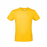 Мужская футболка желтая B&C #E150