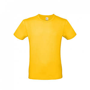 Чоловіча футболка жовта B&C #E150