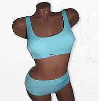 Купальник жіночий роздільний топ і плавки Розміри 38 40 42 40