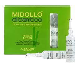 Ампули для росту, зміцнення та відновлення пошкодженого волосся Midollo di Bamboo Італія — Оригінал