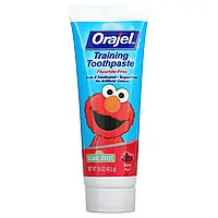 Orajel, Elmo Training Toothpaste, без фтора, от 3 месяцев до 4 лет, Berry Fun, 42,5 г (1,5 унции) Киев