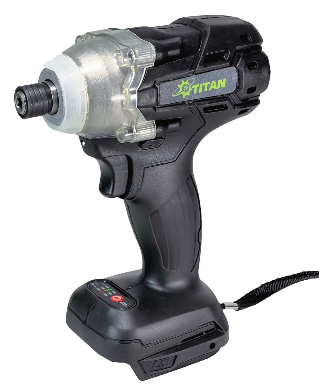 Акумуляторний ударний шурупокрут 21В з безщітковим мотором, TITAN PIS2821B-CORE Brushless