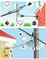 Провід СІП-4, 2х16 Дріт самонесущий, Для проводки повітряних ліній, Для облаштування інженерних електромереж, фото 5