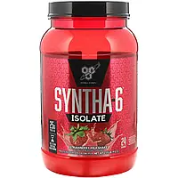 BSN, Syntha-6 Isolate, сухая смесь для приготовления протеиновых коктейлей, со вкусом клубники, 912 г Киев