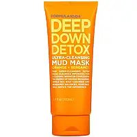Formula 10.0.6, Deep Down Detox, Ultra-Cleansing Mud Mask, Orange + Bergamot, 3.4 fl oz (100 ml) Киев