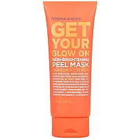 Formula 10.0.6, Get Your Glow On, Skin-Brightening Peel Mask, Papaya + Citrus, 3.4 fl oz (100 ml) Киев