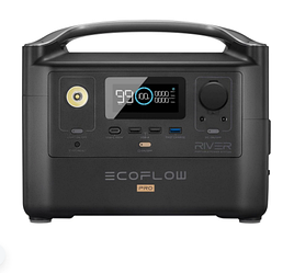 Портативна електростанція EcoFlow RIVER Pro, акумулятор, зарядний пристрій, електрогенератор