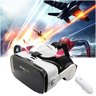3D Очки, с наушниками + пультом для смартфона Bobo VR Z4, Шлем виртуальной реальности