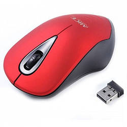Миша комп'ютерна iMICE E-2370 бездротова USB Роздільна здатність 1600 DPI мишка Червона