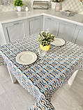 Скатертина на кухонний стіл гобеленова Limaso 97 х 100 см., фото 2
