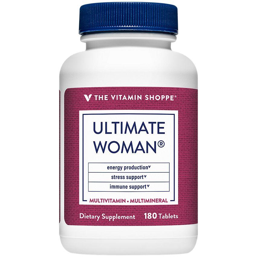 Вітаміни для жінок the Vitamin Shoppe Ultimate Woman Multivitamin & Multimineral 180 таб. ( 90 днів)