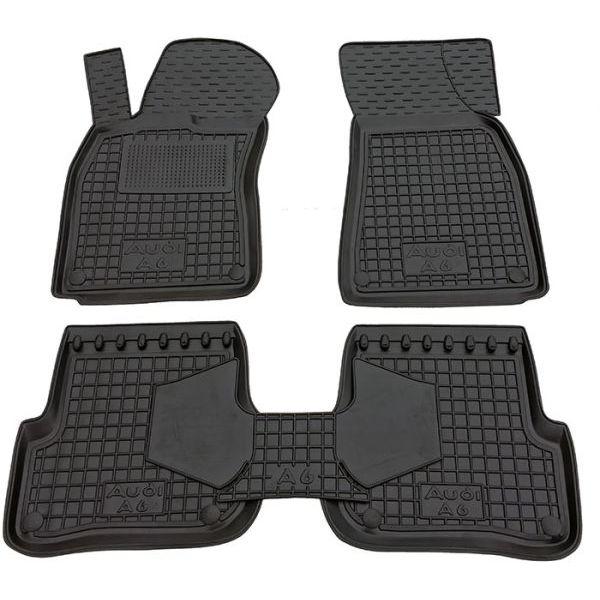 Резинові килимки в салон Audi A6 (C6) 2005-2011, фото 1