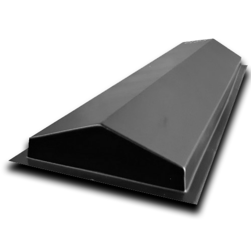 Форма для парапету 1000х250х70 мм; форми для бетонного гребеня двосхилого для лиття парапетів на паркан, фото 1