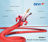 Тонкий двожильний нагрівальний кабель DEVIflex 10T - 60W, фото 2